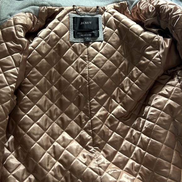 J Crew Stadium cloth coat - Picture 3 of 6